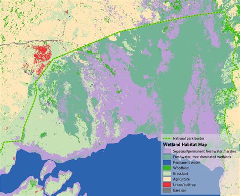 ESA Wetland Habitat Map Of Lake George