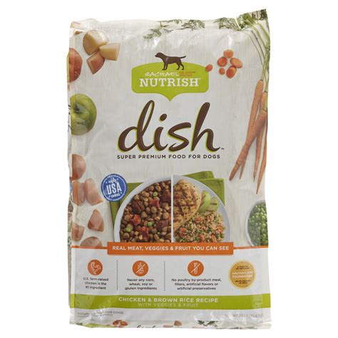 Rachael Ray Nutrish Dish Natural Dry Dog Food Chicken And Brown Rice W