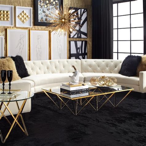 Glamorous interior design ideas and inspiration. Lush Fab Glam Blogazine: Luxury Living: Glamorous In Gold ...