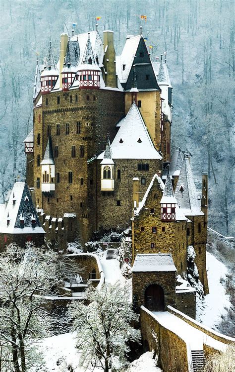 The 20 Most Stunning Fairytale Castles In Winter Burg Eltz Castle