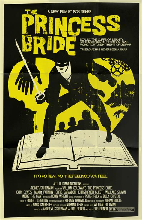 1000x1500 movie the princess bride. Princess Bride poster by markwelser on DeviantArt