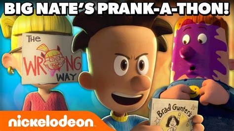 Big Nates Pranks Get Bigger 💥 Nickelodeon Cartoon Universe Youtube