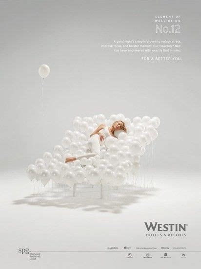 Elements Of Well Being Campaign For Westin Hotels And Resorts