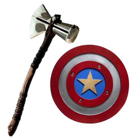 The Avengers Thor Hammer Toys Weapon Model Pu 11 Simulation Cosplay
