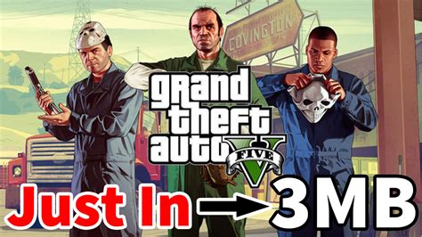 Download Gta 5 In 3mb For Pc Fully Highly Compressed Game