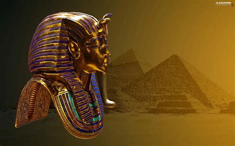 Tutankhamun Pyramids For Desktop Wallpapers 1920x1200