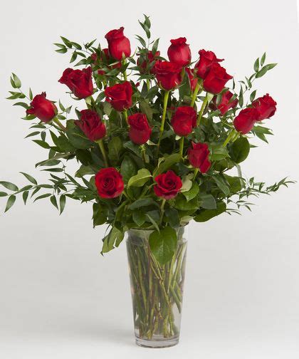 Classic Red Roses Our Classic Dozen Red Rose Arrangements Are Made With