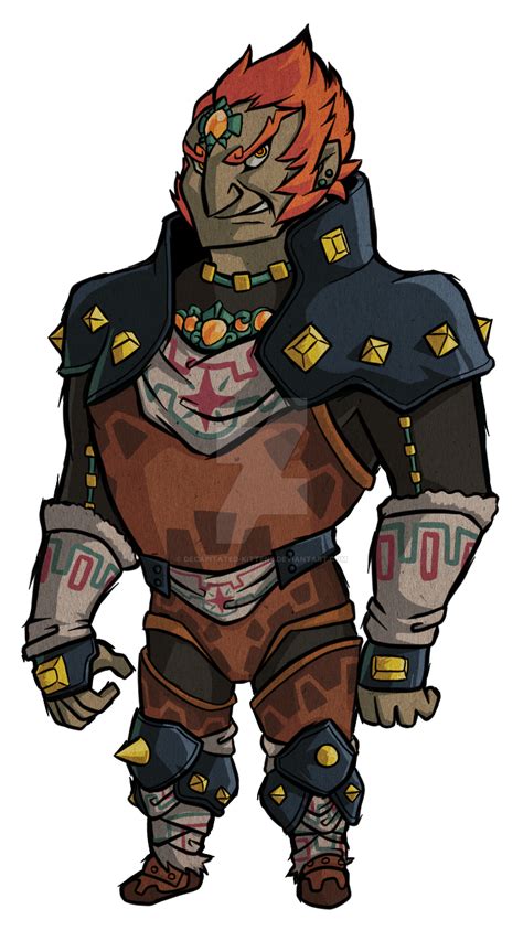 Ocarina Of Time Ganondorf Wind Waker Style By Decapitated Kittens On