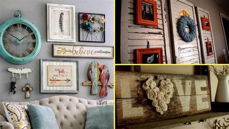 Wall décor comes in a wide variety of choices and options which makes it difficult for someone who wants to decorate their home to make a decision. DIY Shabby chic style Wall Art and room decor I Home decor ...
