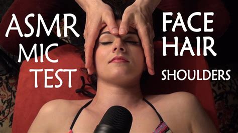 Head Face Shoulders Massage Fifine K690 Asmr Microphone Test Youtube