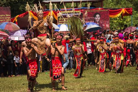 Dayak S Gawai Festival In West Kalimantan
