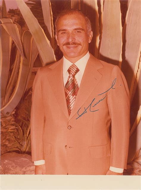 King Hussein Of Jordan