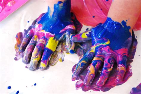 Reasons To Finger Paint With Older Children Homegrown Friends
