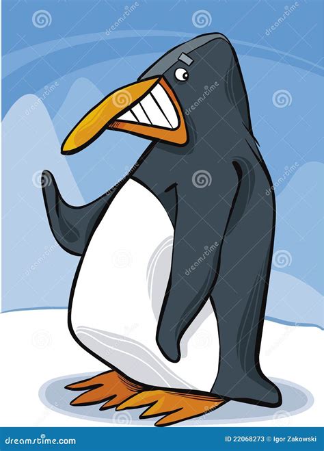 Funny Penguin Stock Vector Illustration Of Antarctica 22068273