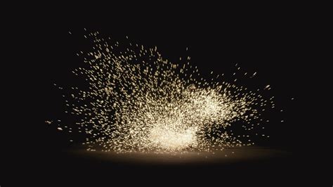Spark Explosions Stock Footage Collection Actionvfx