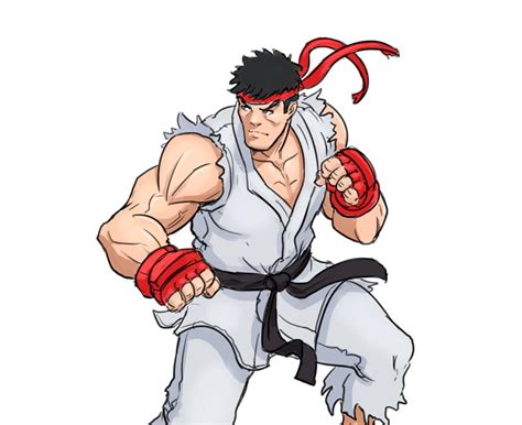Learn To Draw Ryu From Street Fighter In 9 Easy Steps