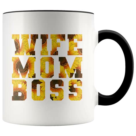 Wife Mom Boss Mug Mellouise