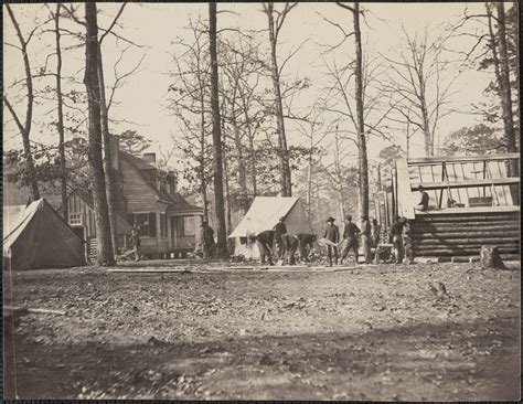 General Butlers Headquarters Chapins Farm Virginia Digital Commonwealth