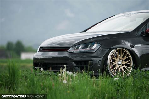 A Carbon Covered And Static Dropped Golf Gti Speedhunters