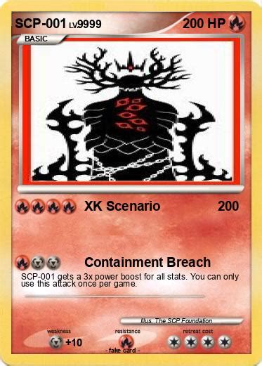 Pokémon Scp 001 23 23 Xk Scenario My Pokemon Card