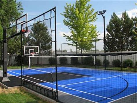 20 Nice Sport Court Backyard Design Ideas Page 9 Of 27 Backyard
