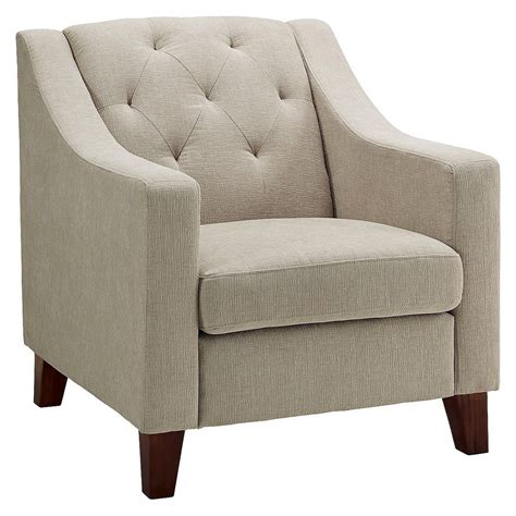 Fabric living room chairs fabric wingback chair fabric accent. Tufted Upholstered Arm Chair | Tufted chair, Upholstered ...