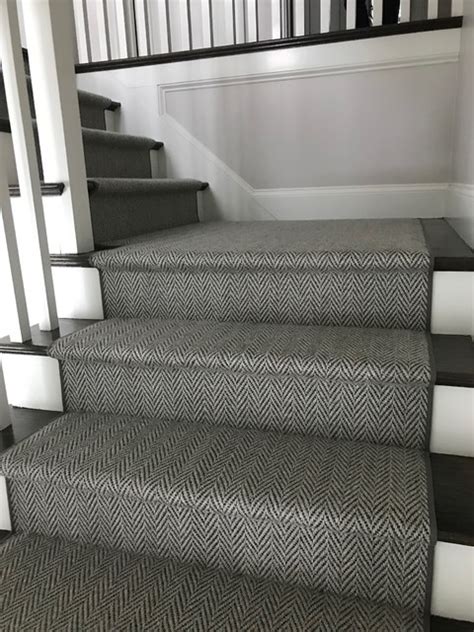 Herringbone Carpet Grey Carpet Vidalondon