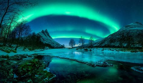 Nature Aurora Borealis Hd Wallpaper
