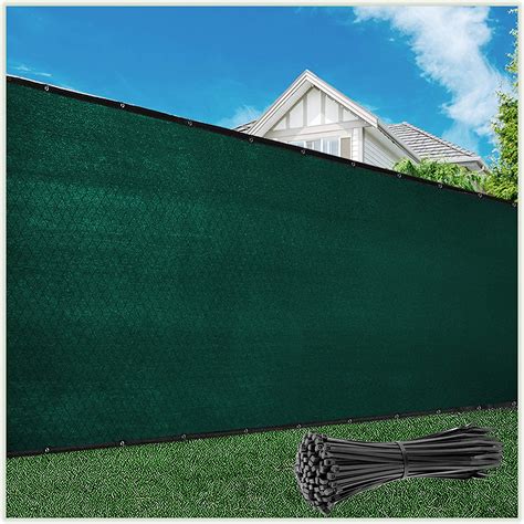 Colourtree Customized Size Fence Screen Privacy Screen Green 4 X 10