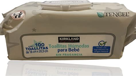 Toallitas Húmedas para bebe Kirkland paquete individual 1 paquete con