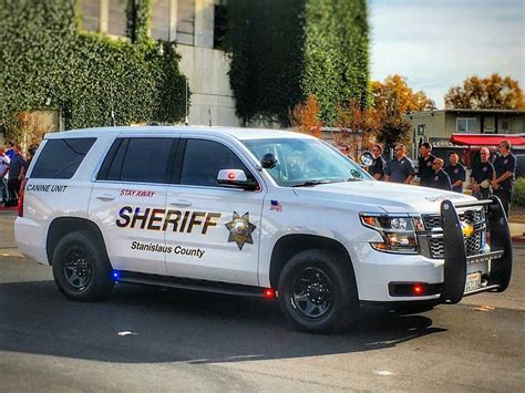 Stanislaus County Ca Sheriff Canine Unit 2016 Chevy Tahoe Slicktop