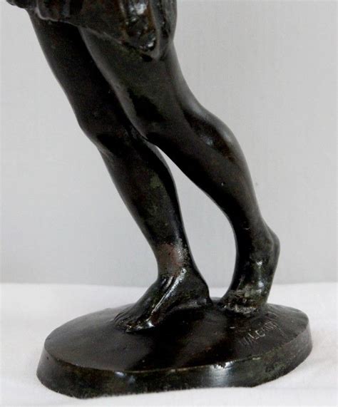 Bronze La Danseuse De G Halbout Du Tanne Antikeo