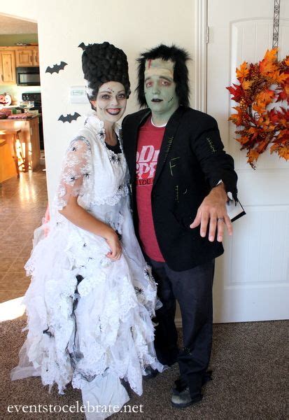 Diy Bride Of Frankenstein Costume Diy Bride Of Frankenstein Costume