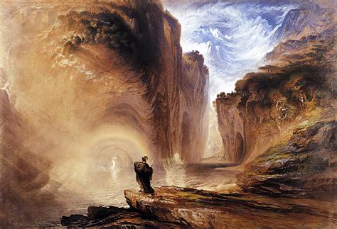 John Martin Classic Art Painting Classical Art The Last Judgment The Plains Of Heaven