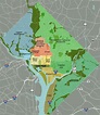 Washington Dc Districts Map Grouped - Mapsof.Net