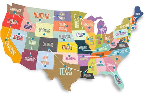 Map Of Usa Vacation Spots Topographic Map Of Usa With States