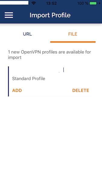 Swift Send Ovpn Profile From Ios App To Official Openvpn Client With