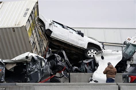 Multiple Injuries And People Trapped In Cars After 100 Vehicle Pile