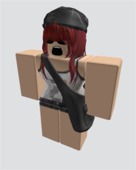 Roblox Avatar Red Hair Roblox Red Hair Roblox Emo Outfits