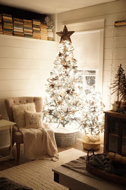 Cozy Christmas Living Room Night Tour Mrs Rollman Blog Christmas