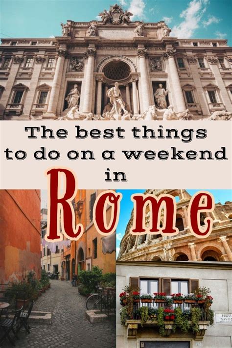 If You Have 2 Days In Rome And You Are Wondering What To Do This Is The