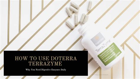 How To Use Doterra Terrazyme Why You Need Digestive Enzymes Daily