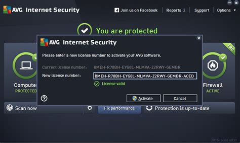 The quick scan incredibly decreases the safety. GET AVG Internet Security Latest Serial Codes - 2015 ...