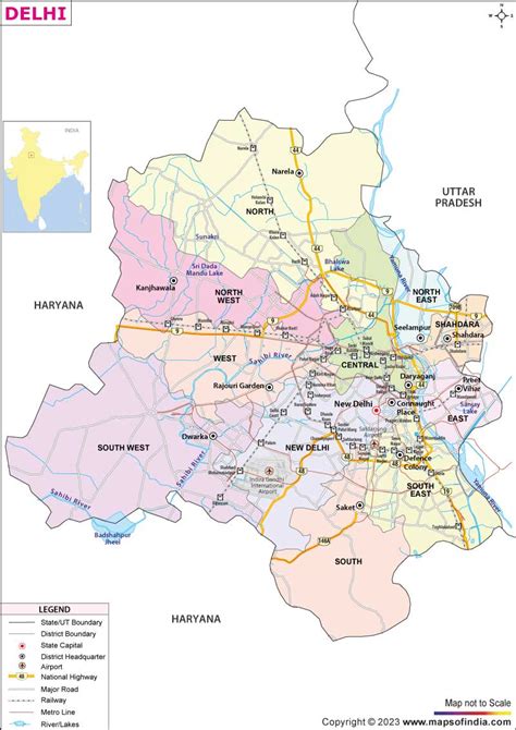 Map Of Delhi In Hindi Map Of Italy