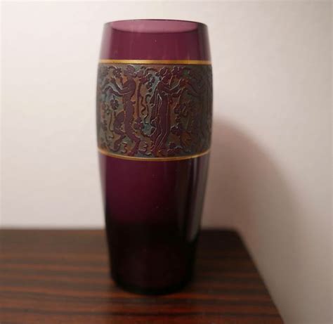 Ludwig Moser And Söhne Carlsbad Vase Art Déco Violet Catawiki