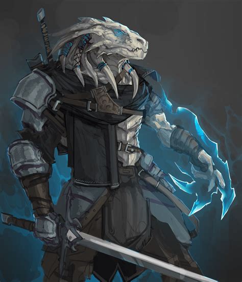Image Result For White Dragonborn Cleric Dungeons And Dragons