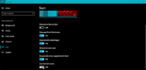Steps To Make The Start Menu Full Screen In Windows 10
