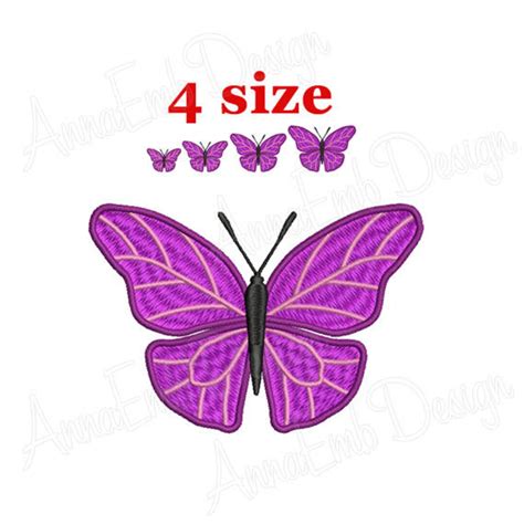 Butterfly Embroidery Design Mini Butterfly Design Butterfly