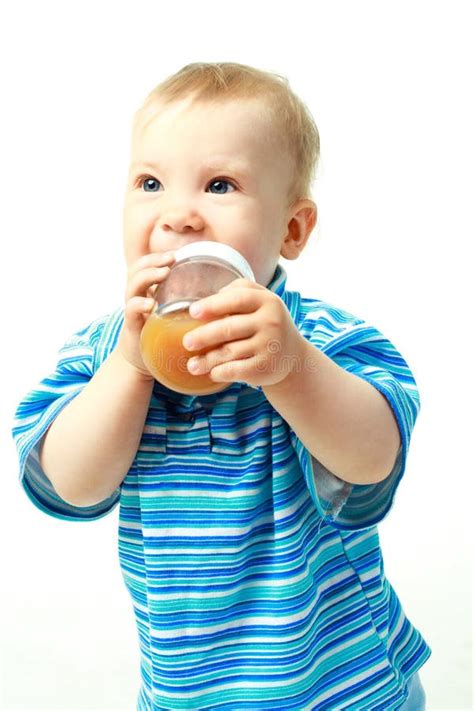 Baby Drinking Juice Picture Image 10110645