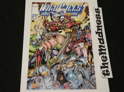 1992 Image Comics Wildcats Wildcats 5 Jim Lee Zealot Grifter